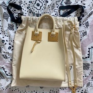 Sophie Hulme Cream Mini Albion Bag